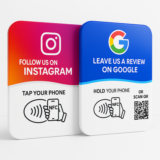 Plaque Google  Avis / INSTAGRAM – Obtenez Plus de Clients