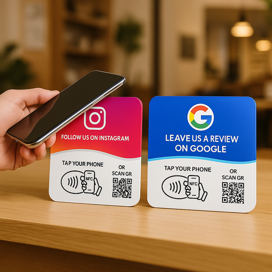 Plaque Google  Avis / INSTAGRAM – Obtenez Plus de Clients